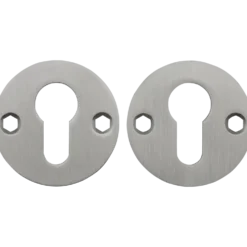 Jasa cylinderskiltsæt dråbe Ø52 mm sort stål