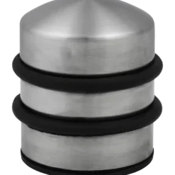 Jasa dørstopper t/gulv Ø65x75 mm børstet