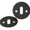 Jasa nøgleskilt Ø52x2 mm sort