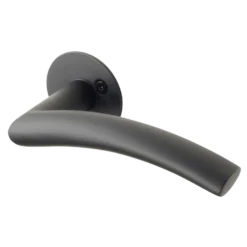 Jasa Sirius L-form dørgreb 19 mm sort