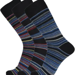 JBS Active-wear strømper 3-pak str. 40-46 striber