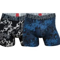 JBS proactive 2-pak tights str. M grå/blå meleret