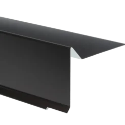 Jual vindskede 80x70x1000 mm sort alu
