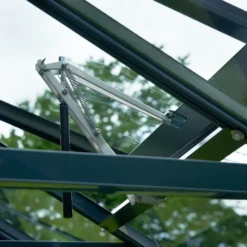 Juliana Compact 6,6 m² - drivhus antracit/sort m/3 mm hærdet glas