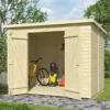 Julian redskabsskur m/fladt tag 4,34 m²
