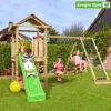 Jungle Gym House legetårn m/climbmodul