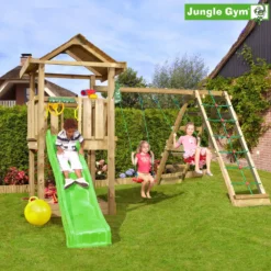 Jungle Gym House legetårn m/climbmodul