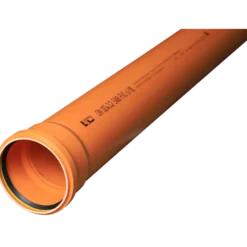 Kaczmarek PVC-U SN8 afløbsrør 110 x 1000 mm