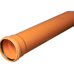 Kaczmarek PVC-U SN8 afløbsrør 110 x 2000 mm