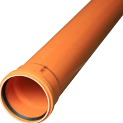 Kaczmarek PVC-U SN8 afløbsrør 110 x 3000 mm