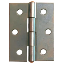 Kanthængsel 50 mm rustfrit stål