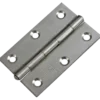 Kanthængsel 76 mm rustfrit stål