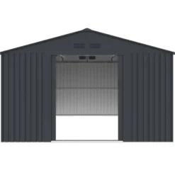 Kenneth redskabsskur med dobbeltdør, 10,84 m²