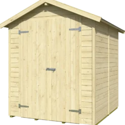 Kent redskabsskur m/saddeltag 2,89 m²