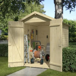 Kent redskabsskur m/saddeltag 2,89 m²