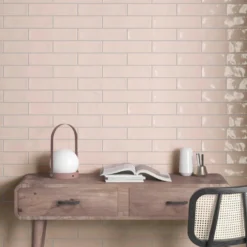 Keramisk flise Rural pink 7,5x30 cm