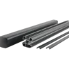 Kirkedal Alu design stolpe K100 80x80 mm længde 270 cm sort