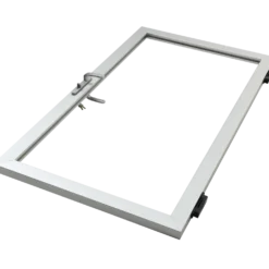 Kirkedal alu låge 900x1140 mm Alu Anodized