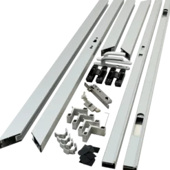 Kirkedal alu låge 900x1140 mm Alu Anodized