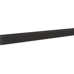 Kirkedal Alu Light hegnsprofil K1 sort