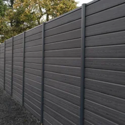 Kirkedal aluminium komposithegn forlængersæt K1 (fer/not), Sort