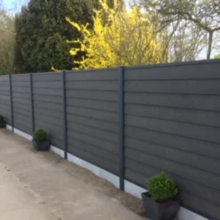 Kirkedal aluminium komposithegn startsæt K2 (dobbeltklink), sort/sort
