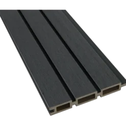 Kirkedal hegnsprofil K3 komposit sort 24x180x1800 mm