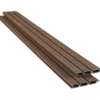 Kirkedal hegnsprofil K3 komposit hårdttræ 24x180x1800 mm