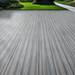 Kirkedal Heimdal terrassebrædder sort/grå 22 x 130 x 4000 mm