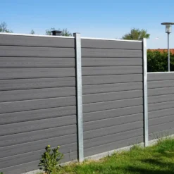 Kirkedal komposit profilbræt K1 Sort 25x150x1800 mm (fer/not)