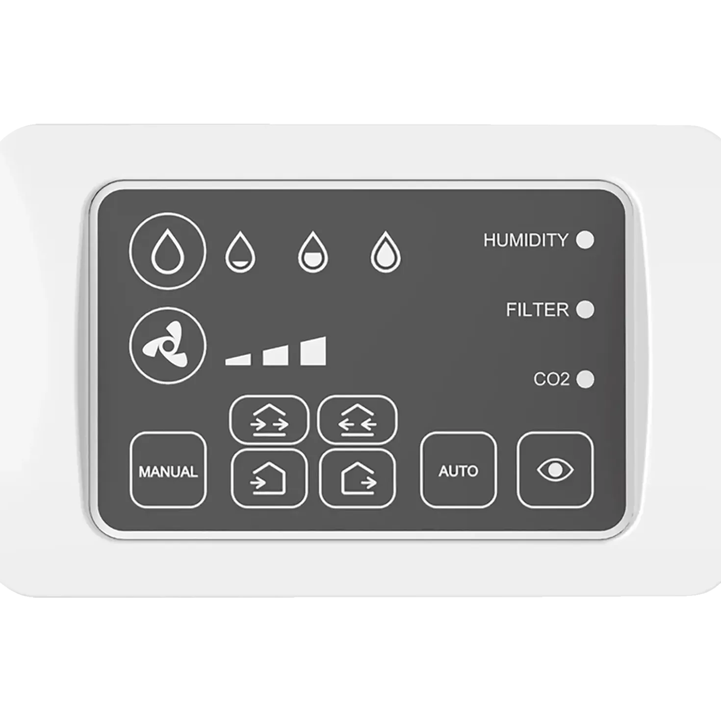 Klimair UNOKLIMA ventilation - kontrolpanel 100