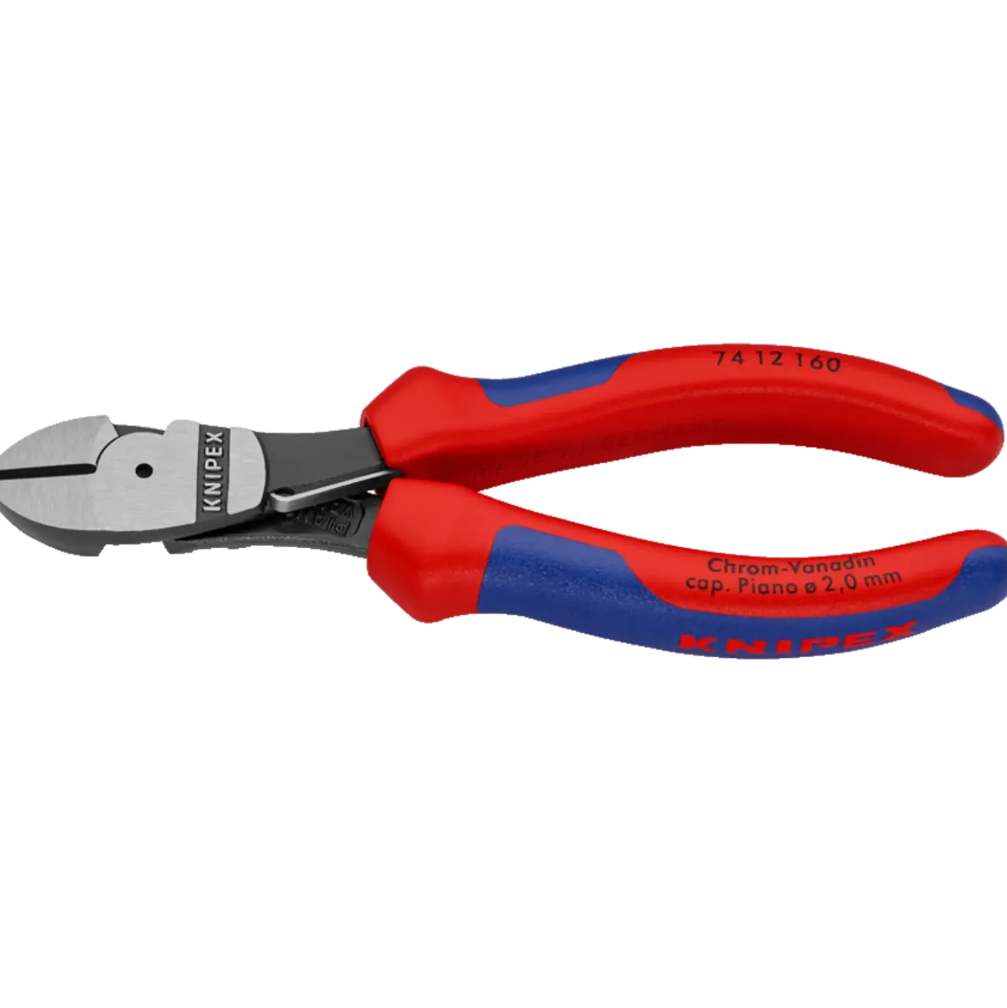 Knipex kraftsideafbider m/fjeder 160 mm