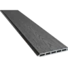 Komposit profilbræt til hegn 16x160x1800 mm koksgrå