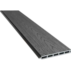 Komposit profilbræt til hegn 16x160x1800 mm koksgrå