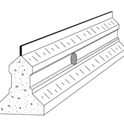Kota betonleder A50 390 cm.