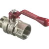 Kuglehane m/langt greb muffe/nippel 3/4"
