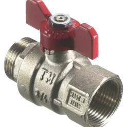 Kuglehane m/t-greb muffe/nippel 3/4"