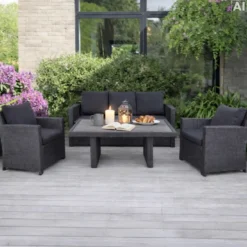 Langø sofasæt inkl. hyndersort