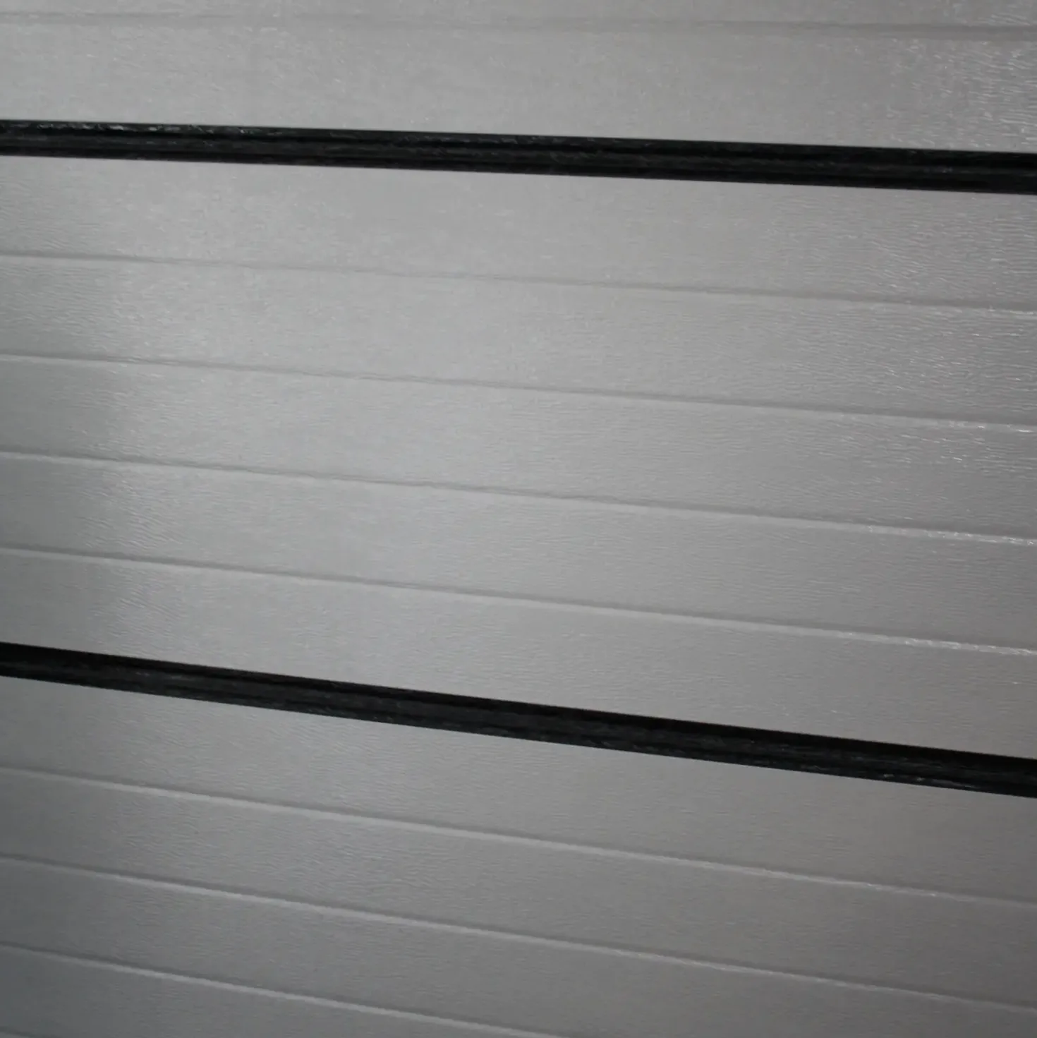 Ledhejseport sort/antracit B2530 x H2140 mm