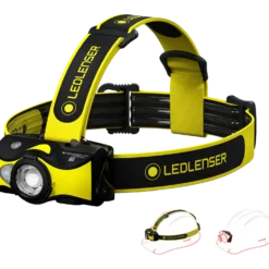 Ledlenser iH9R pandelampe inkl. 1xgenopladelig batteri sort