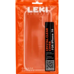 Leki cover Iphone 16 klar