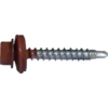 Lindab Coverline selvb. skrue 4,8 x 35 mm teglrød