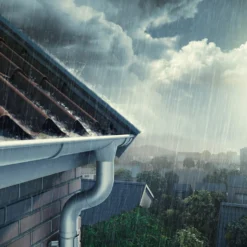Lindab Rainline halvrund tagrende 125x6000 mm