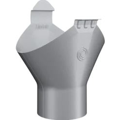 Lindab Rainline tudstykke Ø75/125 mm