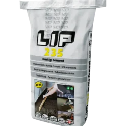 LIP 235 hurtig cement, 20 kg, grå