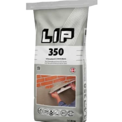 Lip 350 Universalmørtel, 20 Kg, Grå .