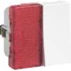 LK Fuga afbryder m/lampe 1-pol hvid