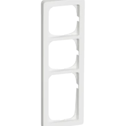 LK Fuga baseline 63 ramme 3 1/2 modul hvid
