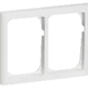 LK Fuga softline 63 ramme 2x1 1/2 modul hvid