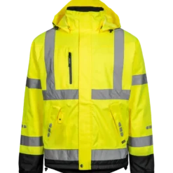 Lyngsøe Fox vinterjakke gul/sort str. 5XL